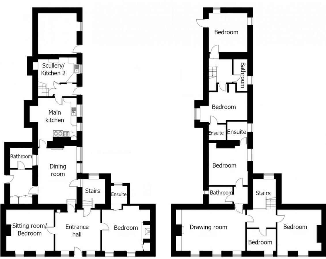 Topside House - Beautiful 7 Bedroom House With Hottub Wifi And Parking Near Bath Wells Frome Oakhill Luaran gambar